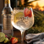 SUNSET - Finger Lime and Strawberry Australian Gin