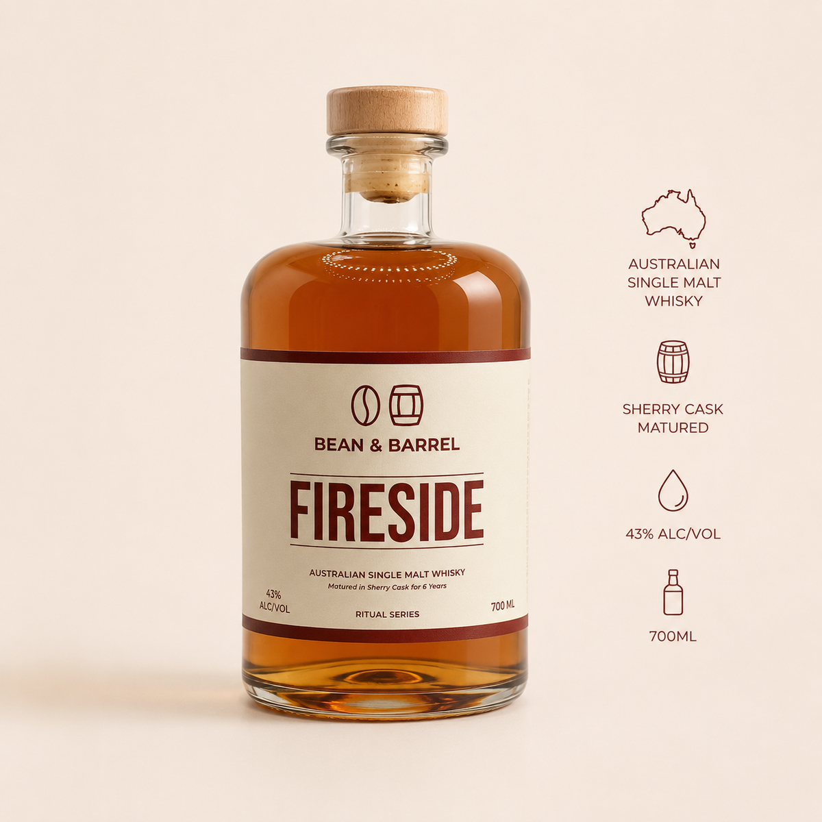 Fireside - Australian Sherry Cask Single Malt Whisky