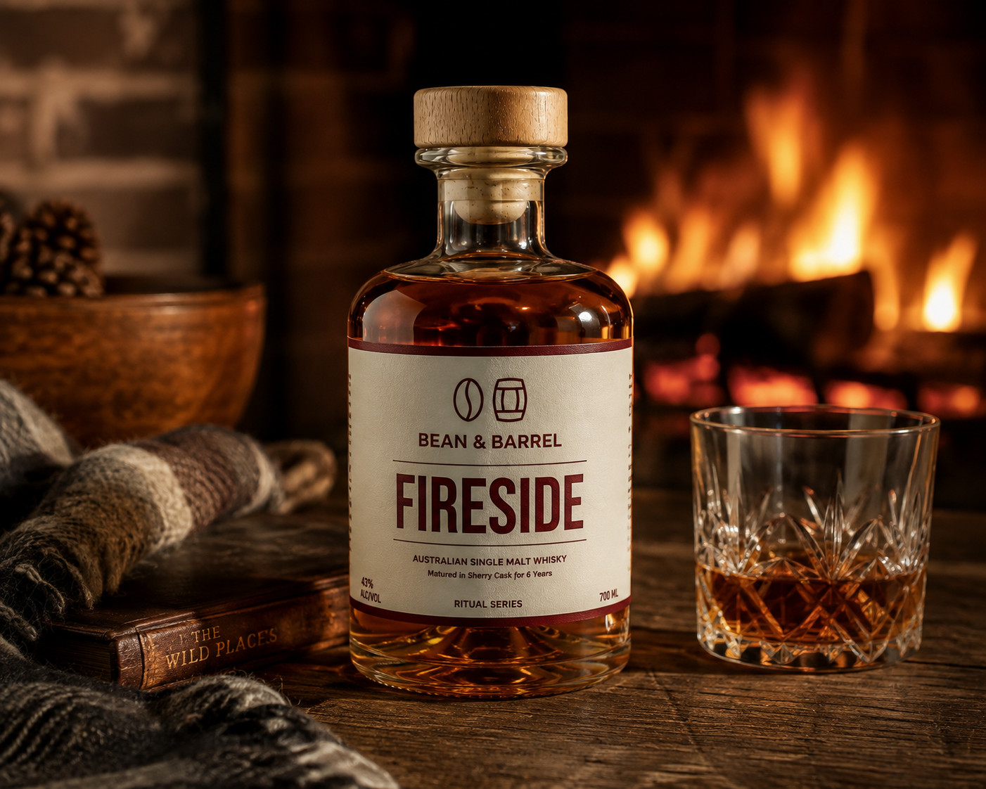 Fireside - Australian Sherry Cask Single Malt Whisky (200ml)