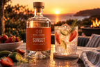 SUNSET - Finger Lime and Strawberry Australian Gin